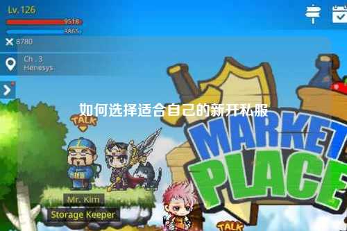 如何选择适合自己的新开私服