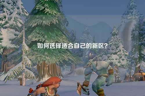 如何选择适合自己的新区？