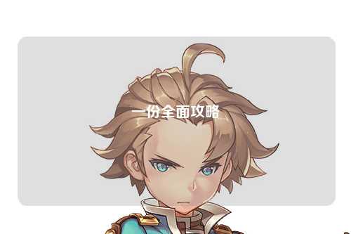 一份全面攻略