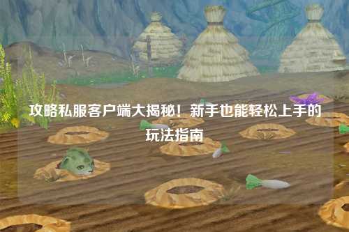 攻略私服客户端大揭秘！新手也能轻松上手的玩法指南✨
